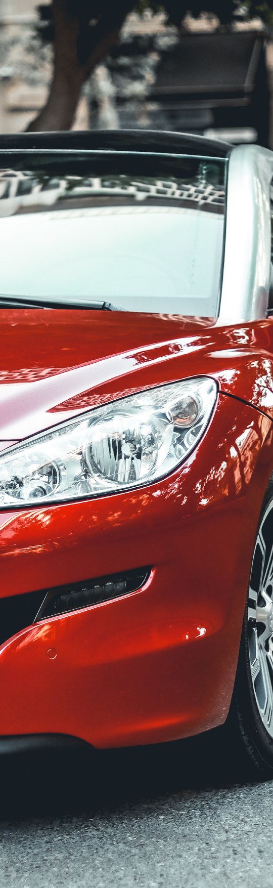 Red sports car