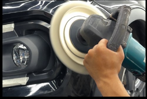 Machine polishing